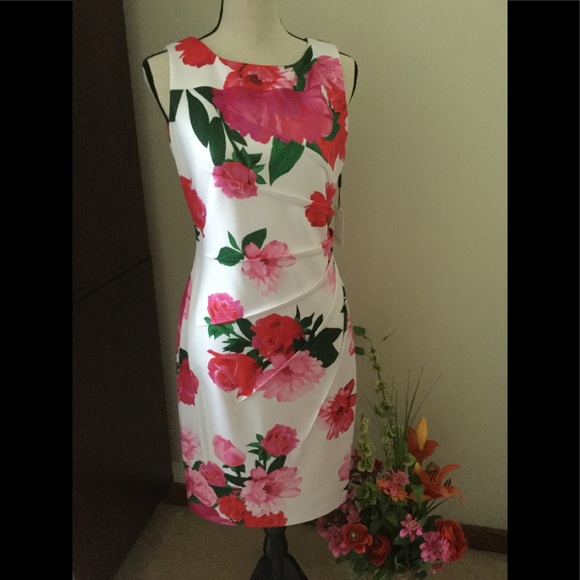 Calvin Klein Dresses & Skirts - 🌹FRIDAY SALE💐Calvin Klein Floral Dress NWT sz 8